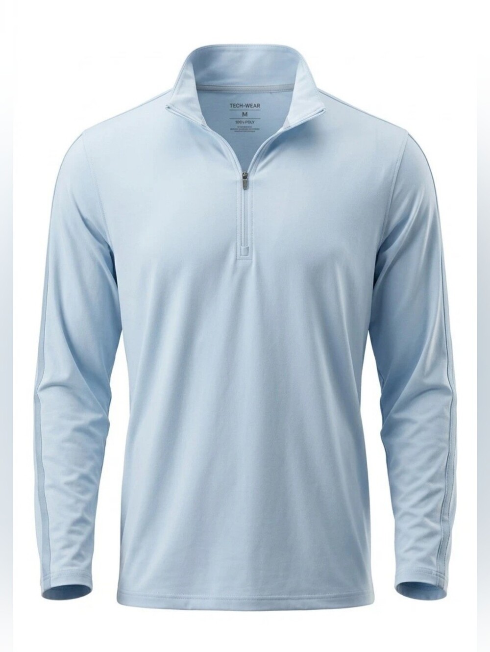 RLX Ralph Lauren Sweatshirt Mens Large White Pullover Golf 1/4 Zip Carlton Woods